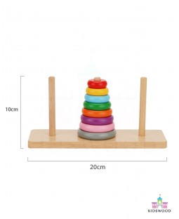 3 Poles Rainbow Stacker (Small)