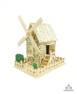 3D Windmill House