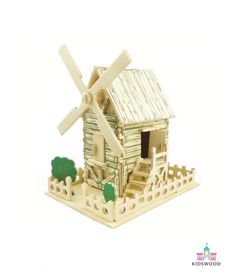 3D Windmill House