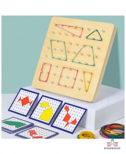 Nails Board with Bands (Geoboard)