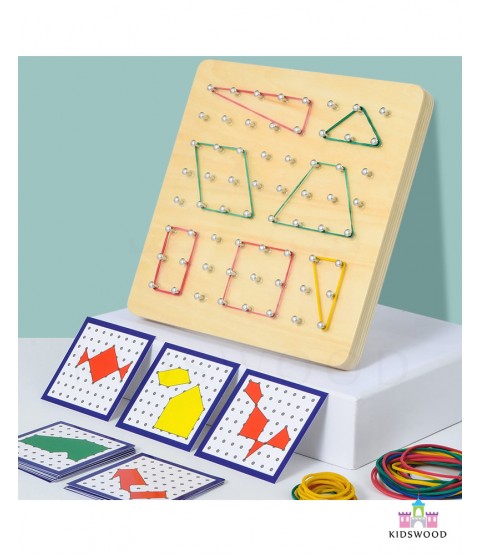 Nails Board with Bands (Geoboard)