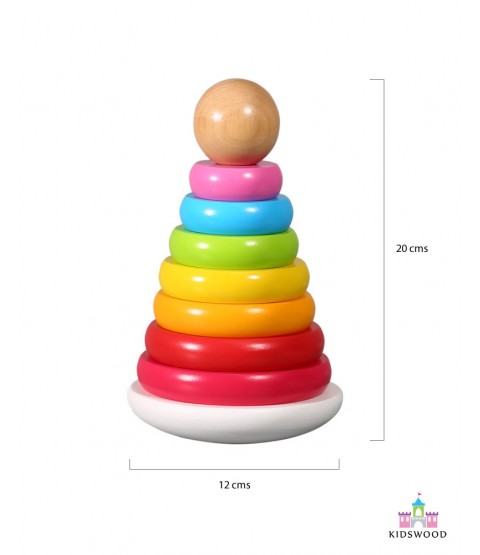 Rainbow Stacking Tower 