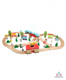 Railway Track Set (58 Pcs)