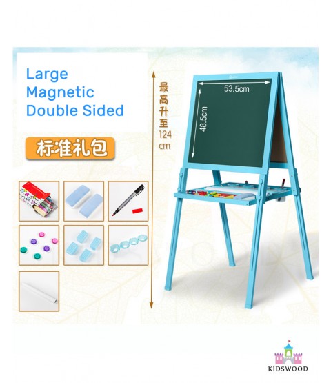 Double Sided Easel (Large - Blue) 