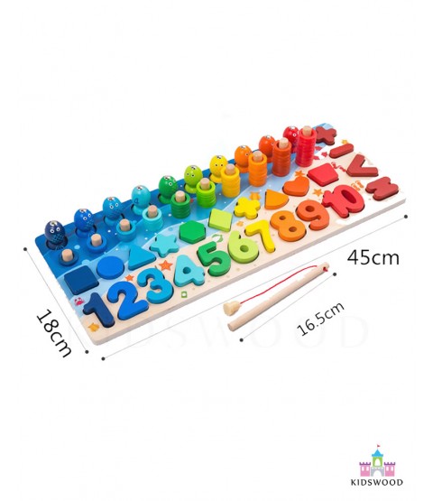 Fishing Logarithmic Board