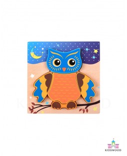 Mini Puzzle (Owl)