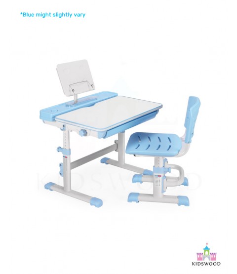 Adjustable Study Table & Chair (Large - Blue)