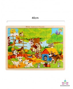 Animals Puzzle (Large - 80 Pcs)