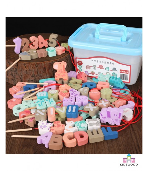 Beads Lacing Set (110 Pcs)