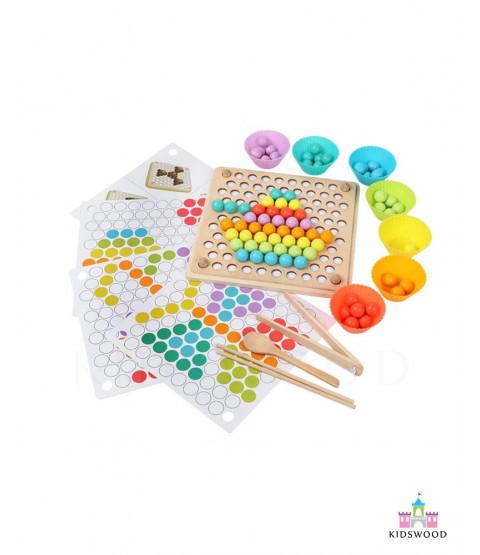 Color Sorting Beads Set