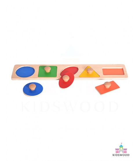 Large Geometric Shapes Puzzle 