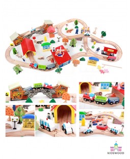 Edwone Rail Track Set (89 Pcs)