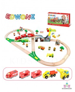 Edwone Rail Track Set (Electric 70 Pcs)