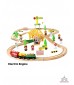 Edwone Rail Track Set (Electric 70 Pcs)