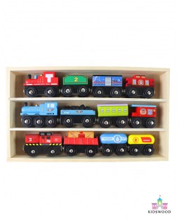 Edwone 12 Pcs Train Set