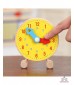 Wooden Hand-Held Clock