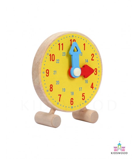 Wooden Hand-Held Clock