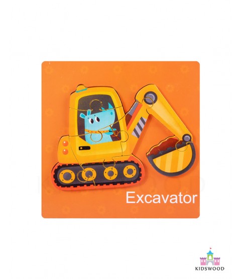 Small Excavator Puzzle