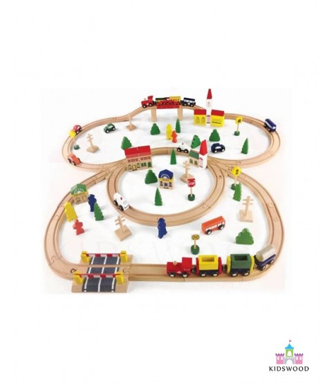 Rail Track Set (New 100 Pcs)