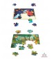 Space and Animals Puzzles (2 in 1)