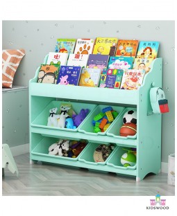 Classic Books and Toys Organizer (Green)