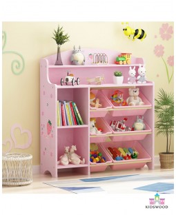 Simple Books and Toys Organizer