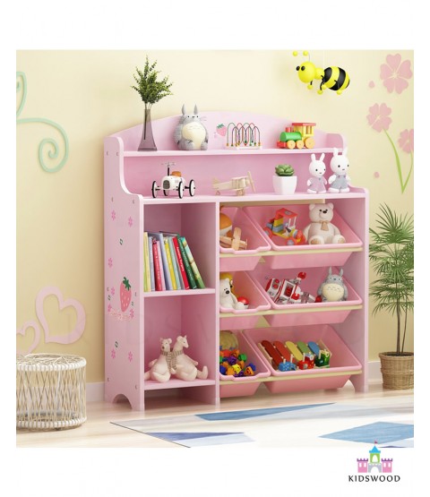 Simple Books and Toys Organizer