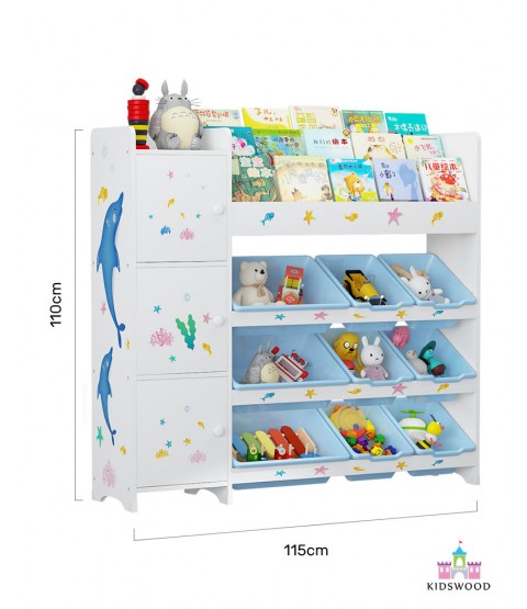 Large Books and Toys Organizer