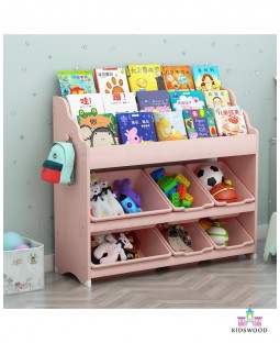 Classic Books and Toys Organizer (Nude Pink)