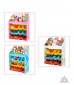 3 Rows Books and Toys Organizer (Pink)