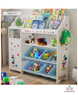 Modern Books and Toys Organizer 