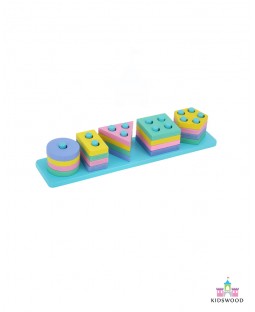 Multi Colored Shape Sorter