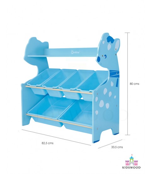 Books & Toys Organizer (Blue Deer)