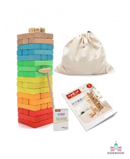 New Jenga Colored Set