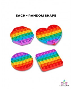 Rainbow Pop Fidget (Each - Random)