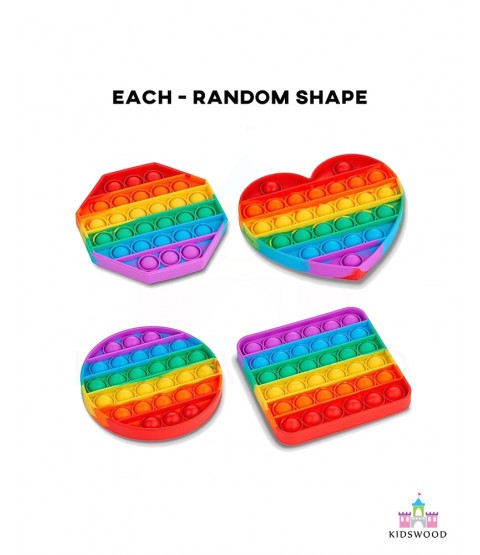 Rainbow Pop Fidget (Each - Random)