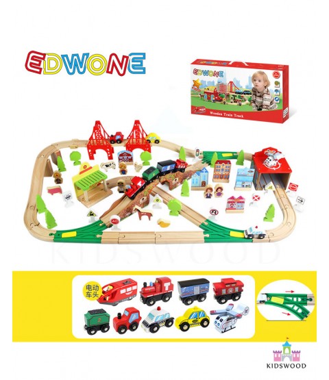 Edwone S-Class Rail Set (Electric 110 Pcs)