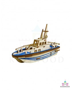 3D Life Boat Puzzle