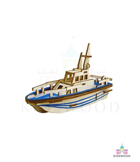 3D Life Boat Puzzle