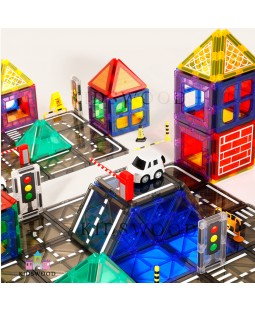 City Planning  Magnetic Tiles (70 pcs)