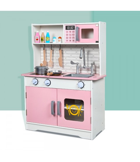 Modern Pink Kitchen Set