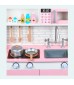 Modern Pink Kitchen Set