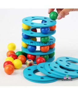 Rainbow Balls Tower 