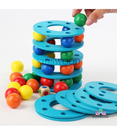 Rainbow Balls Tower 