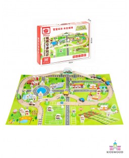 Urban Traffic Track Set (80 Pcs)